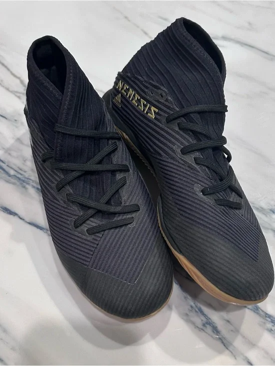 adidas Nemeziz EUC Men’s Size 7.5 Black Indoor Soccer Shoes Ankle Support Agile - Picture 8 of 8